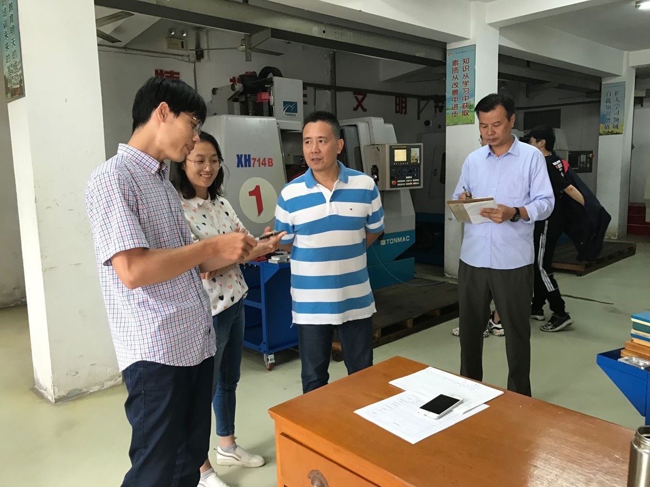 机械学院开展节前实训安全检查