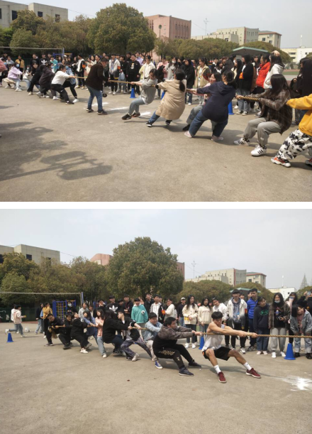 我院第一届“友谊杯”拔河比赛圆满结束