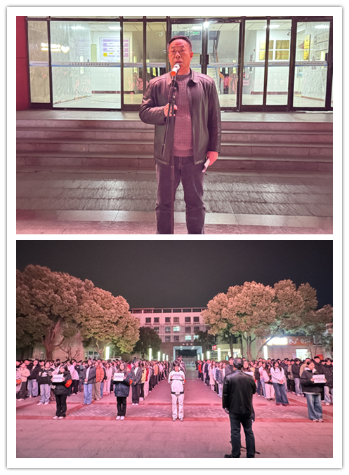 信息管理学院组织夜间消防安全演练